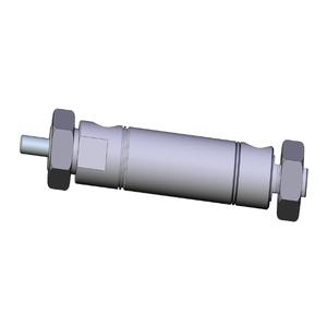SMC VALVES NCME075-0050 Round Body Cylinder, .75 Inch Size, Double Acting | AM7FWE