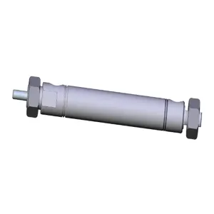 SMC VALVES NCME075-0200 Round Body Cylinder, .75 Inch Size, Double Acting | AK8NQX