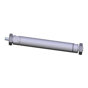 SMC VALVES NCME075-0500C Zylinder mit rundem Körper, 75 Zoll Größe, doppeltwirkend | AN2AXY