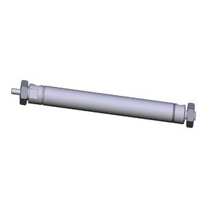 SMC VALVES NCME075-0600C Round Body Cylinder, .75 Inch Size, Double Acting | AL8VAQ