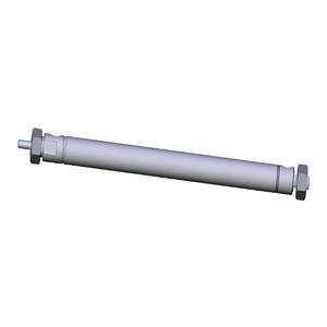 SMC VALVES NCME075-0700 Round Body Cylinder, .75 Inch Size, Double Acting | AL7DWB