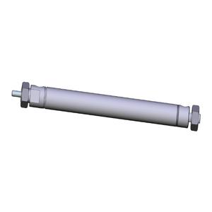 SMC VALVES NCME088-0600C Zylinder mit rundem Körper, 7/8 Zoll Größe, doppeltwirkend | AM8EVR