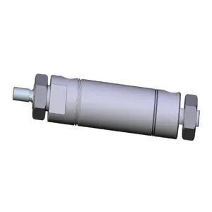 SMC VALVES NCME106-0100C Round Body Cylinder, 1 1/16 Inch Size, Double Acting | AM4DFG