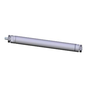 SMC VALVES NCME106-1000 Zylinder mit rundem Körper, 1 1/16 Zoll Größe, doppeltwirkend | AM4CRC