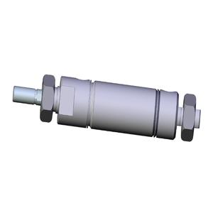 SMC VALVES NCME125-0100 Round Body Cylinder, 1.25 Inch Size, Double Acting | AL6GVJ