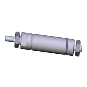 SMC VALVES NCME125-0200C Round Body Cylinder, 1.25 Inch Size, Double Acting | AM2CBU