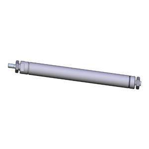 SMC VALVES NCME125-1200C Round Body Cylinder, 1.25 Inch Size, Double Acting | AL9ZWH