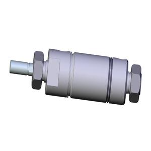 SMC VALVES NCME150-0050 Round Body Cylinder, 1.5 Inch Size, Double Acting | AL8UZT