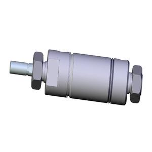 SMC VALVES NCME150-0050C Round Body Cylinder, 1.5 Inch Size, Double Acting | AM7GUJ