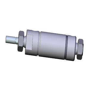 SMC VALVES NCME150-0100 Zylinder mit rundem Körper, 1.5 Zoll Größe, doppeltwirkend | AK8NQB