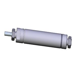 SMC VALVES NCME150-0400 Round Body Cylinder, 1.5 Inch Size, Double Acting | AK8NQG