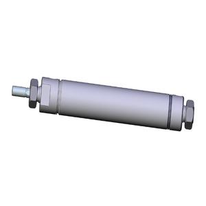 SMC VALVES NCME150-0500C Round Body Cylinder, 1.5 Inch Size, Double Acting | AM7VRG