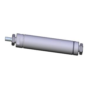 SMC VALVES NCME150-0600C Round Body Cylinder, 1.5 Inch Size, Double Acting | AL4KNZ