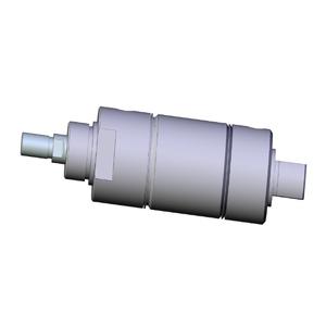 SMC VALVES NCME200-0100 Round Body Cylinder, 2.0 Inch Size, Double Acting | AM4CLY