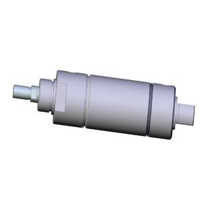 SMC VALVES NCME200-0200 Zylinder mit rundem Körper, 2.0 Zoll Größe, doppeltwirkend | AM2BYU