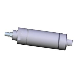 SMC VALVES NCME200-0400 Round Body Cylinder, 2.0 Inch Size, Double Acting | AL7YYZ