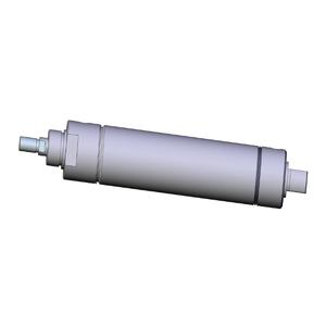 SMC VALVES NCME200-0600 Round Body Cylinder, 2.0 Inch Size, Double Acting | AL7YZB