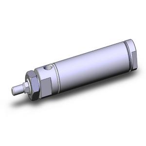 SMC VALVES NCMKB106-0200C Zylinder mit rundem Körper, 1 1/16 Zoll Größe, nicht rotierend | AL7MJM