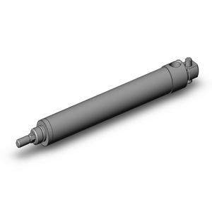 SMC VALVES NCMKC075-0300S Round Body Cylinder, .75 Inch Size | AL3ZTR