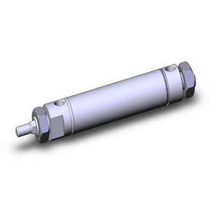 SMC VALVES NCMKE106-0250 Zylinder mit rundem Körper, Größe 1-1/16, nicht rotierend | AN2WQV