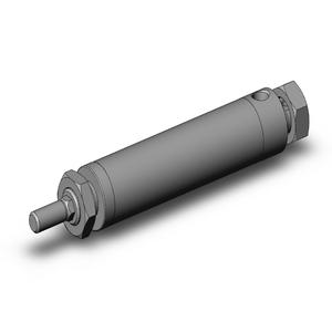 SMC VALVES NCMKE125-0200CS Zylinder mit rundem Körper, 1.25 Zoll Größe | AL8GGH