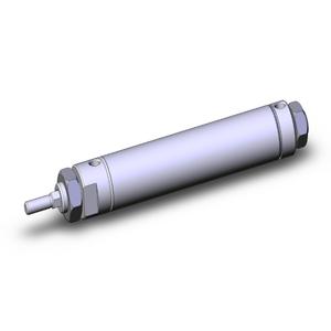 SMC VALVES NCMKE150-0500 Zylinder mit rundem Körper, 1.5 Zoll Größe, nicht rotierend | AM9FNZ