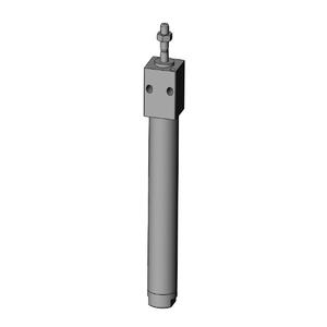 SMC VALVES NCMR106-0400 Zylinder mit rundem Körper, 1 1/16 Zoll Größe, doppeltwirkend | AM4CRF