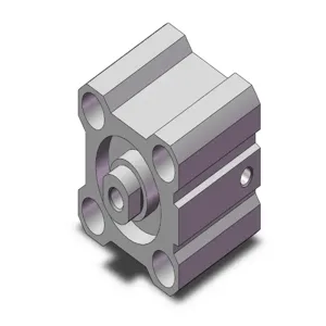 SMC VALVES NCQ2A25-10S Compact Cylinder, 25 mm Size, Spring Return | AM9GWZ