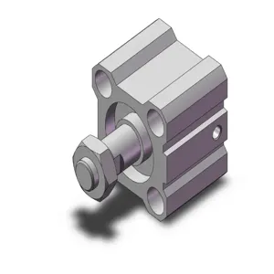 SMC VALVES NCQ2B25-10TM Compact Cylinder, 25 mm Size, Spring Extended | AL7FLP