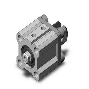 SMC VALVES NCQ2D20-10D Kompaktzylinder, 20 mm Größe, doppeltwirkend | AP3ALQ