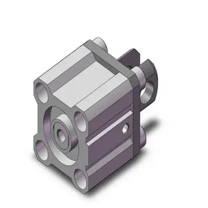 SMC VALVES NCQ2D25-10T Compact Cylinder, 25 mm Size, Spring Extended | AL9ZWU