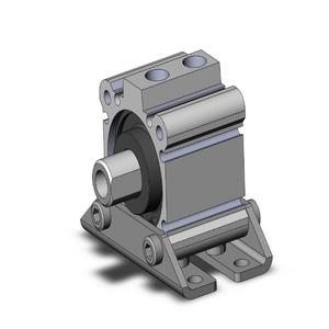 SMC VALVES NCQ2KL40-10DZ Compact Cylinder, 40 mm Size, Non Rotating | AN7ZFK