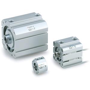 SMC VALVES NCQ8A150-100SM Kompaktzylinder, Größe 1.5, einfachwirkend | AN2BEG