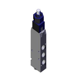 SMC VALVES NVFM250-N02-05 Mechanisches Ventil, 1/4 Zoll Größe, Gehäuseanschluss | AL3ZWX