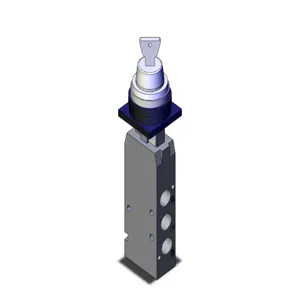 SMC VALVES NVFM250-N02-36 Mechanical Valve, 1/4 Inch Size, Body Port | AL3ZXK