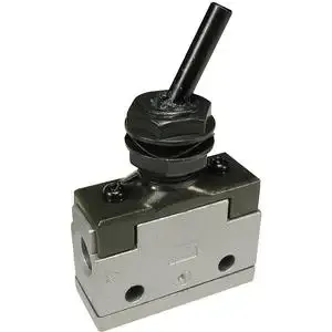 SMC VALVES NVM1010-4N-32B Mechanical Valve, 1/4 Inch Size, With Fitting | AL4BHM