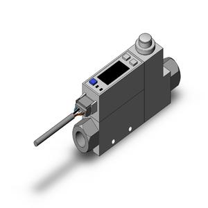 SMC VALVES PFM710S-N01-C Flow Switch, 1/8 Inch Port | AM9BHE