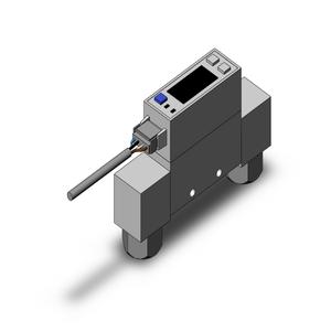 SMC VALVES PFM711-N02L-F Flow Switch, 1/4 Inch N Port Size | AN9LEG