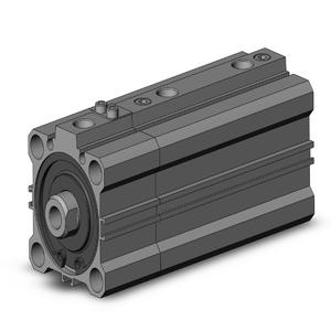 SMC VALVES RDLQB40-50-F Kompaktzylinder, 40 mm Größe, doppeltwirkend, automatischer Umschalter | AN6AZP