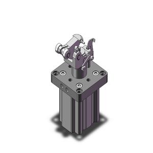 SMC VALVES RS2H80-40DM-D Zylinder, 80 mm Größe, doppeltwirkender automatischer Umschalter | AN6EMK