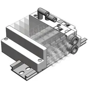 SMC VALVES SS5J3-60FD1-X534 Manifold, 4/5 Port Size | AN7WPK