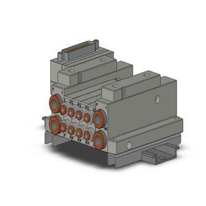 SMC VALVES SS5V1-10FD1-04B-N1-D Ventilverteiler | AN2BWJ