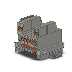 SMC VALVES SS5V1-10FD1-04UR-C4-D Ventilverteiler | AN8UGA