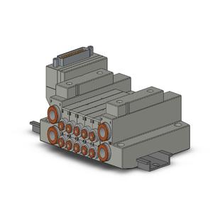 SMC VALVES SS5V1-16FD1-05B-N1 Valve Manifold | AN8NFR