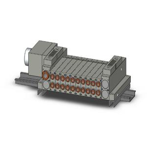 SMC VALVES SS5V1-W10CD-10DS-C4-D Ventilverteiler | AN2BWV