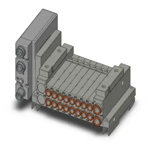 SMC VALVES SS5V1-W10S1EBND-08U-C6-D0 Solenoid Valve, 4/5 Port Size | AP2TTE