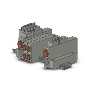 SMC VALVES SS5V2-16FD1-05BS-N7 Valve Manifold | AM4CYK