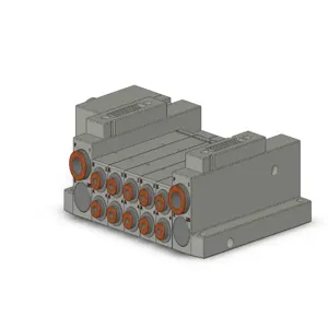 SMC VALVES SS5V2-W10CD-05BS-C4 Fitting, Built In Fitting, 1/4 | AP2WBX