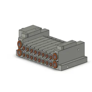 SMC VALVES SS5V2-W10CD-08B-N3 Fitting, Built In Fitting, 1/4 | AN8CUM