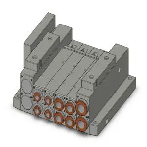 SMC VALVES SS5V2-W10S10D-04U-C6 Valve Manifold | AN4ZYR